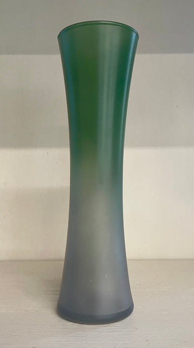 Sabrina Bud Vase- Two-Tone Green Sea Glass