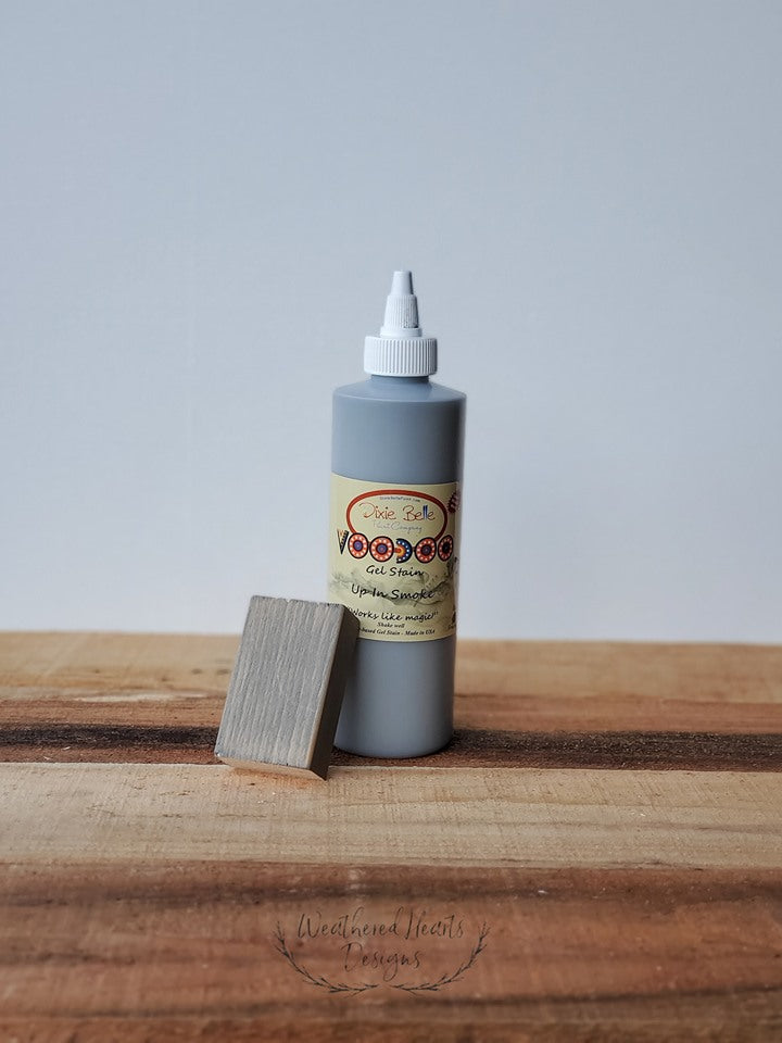 Voodoo Gel Stain- Up in Smoke 8oz.