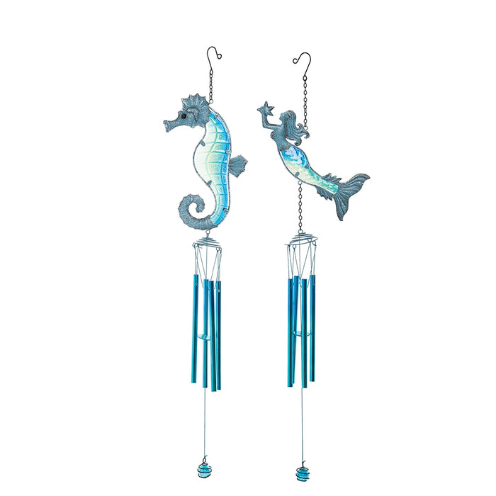 Glass Chime- Assortment of 2