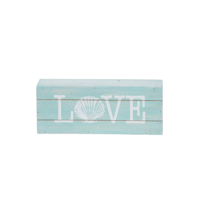 Love Shell Wall Plaque