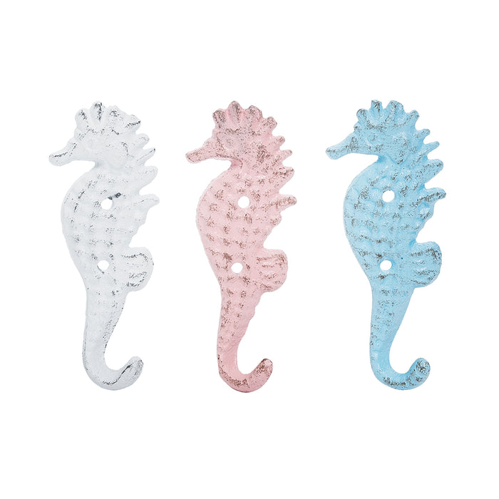 Metal Seahorse Hook- Assorted