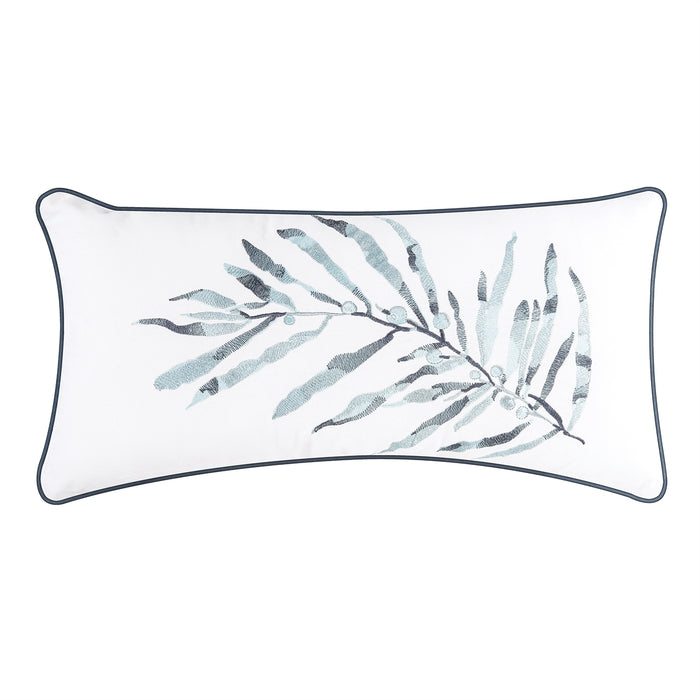 Ocean Leaf Pillow