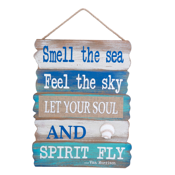 Smell the Sea Plaque