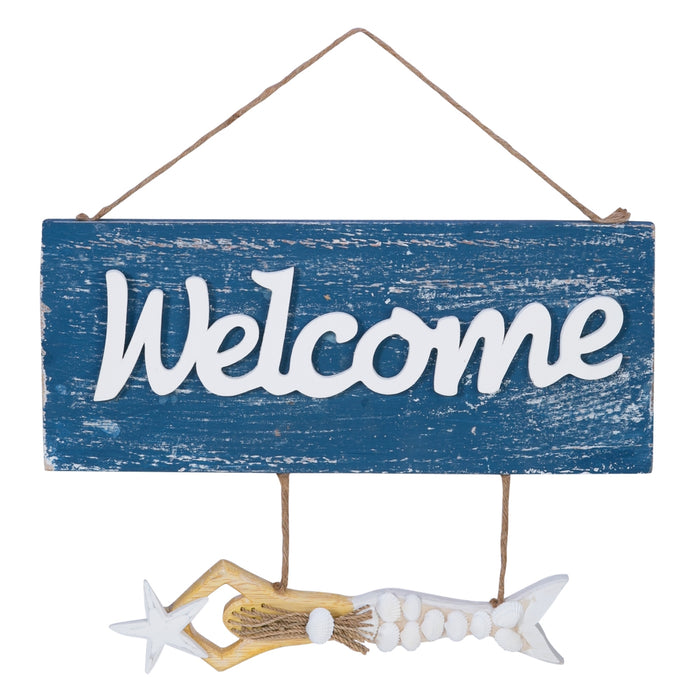 Welcome Mermaid Plaque