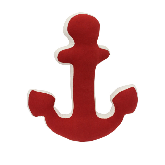 Red Anchor Pillow