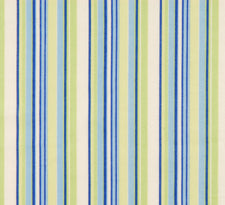 Green & Blue Stripes Queen Dust Ruffle by C & F