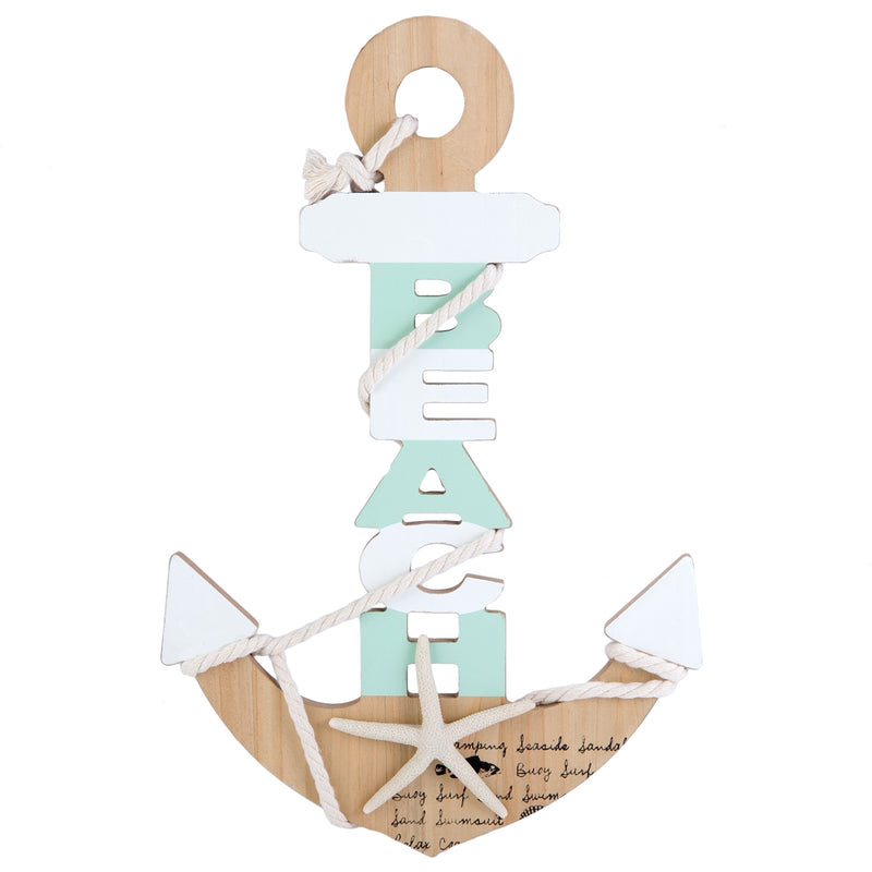 Beach Anchor Sign