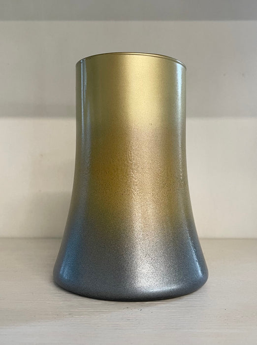 Cylindrical Glass Vase- Ombre