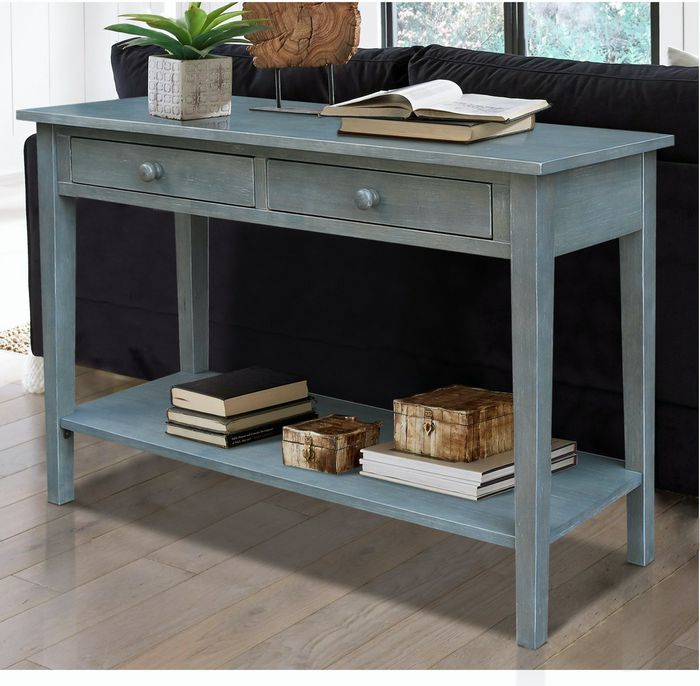 Spencer Sofa Table- Heather Gray