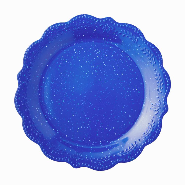 Pioneer Woman Cobalt Blue Juliette Dinner Plate