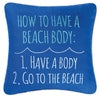 Beach Body Pillow