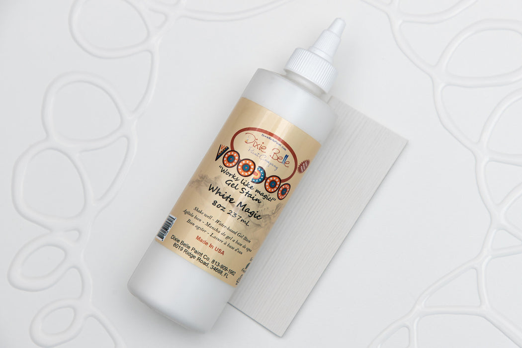 Voodoo Gel Stain- White Magic 8oz.