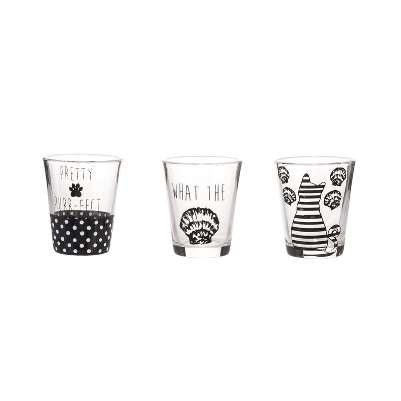 2.4" Glass Shot Glasses