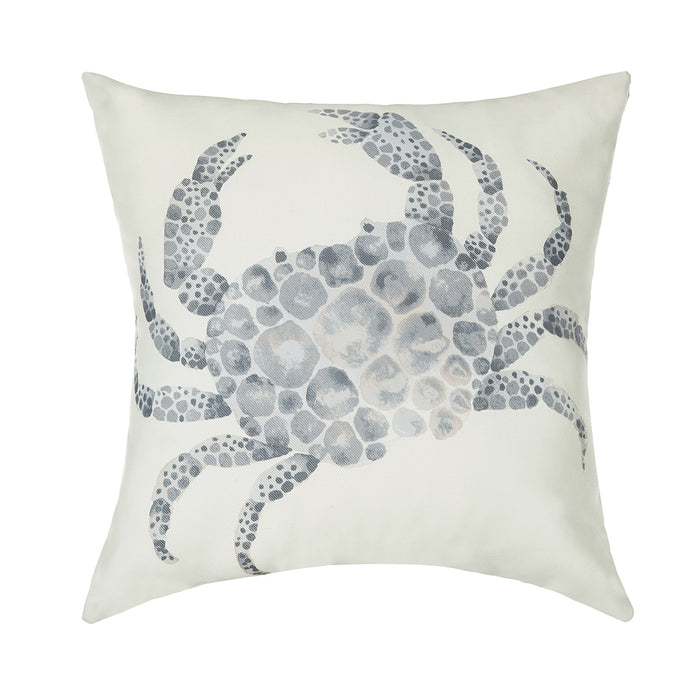 Pebble Crab Indoor/Outdoor Pillow