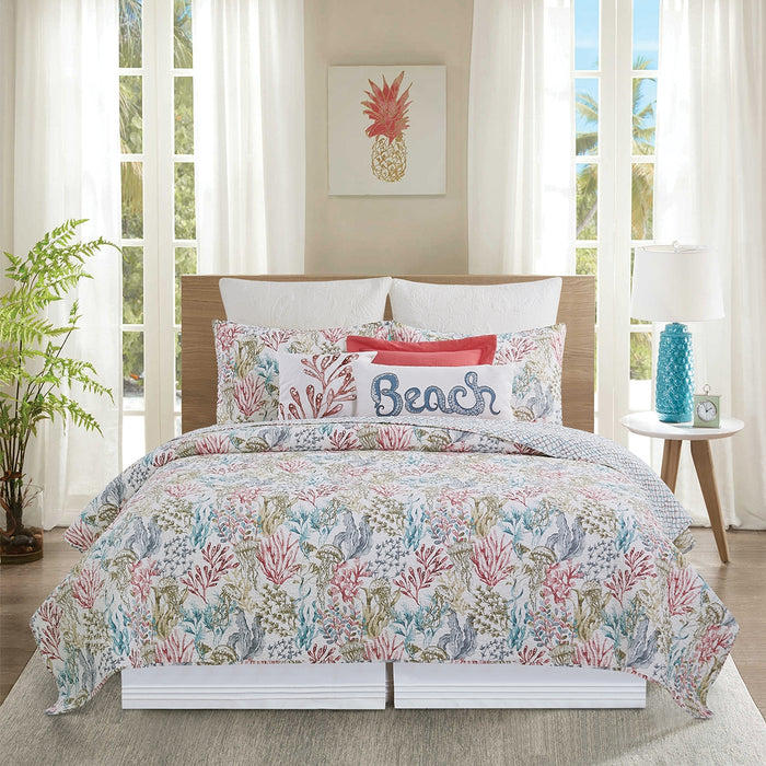 Delphina Reef Quilt Set- Twin