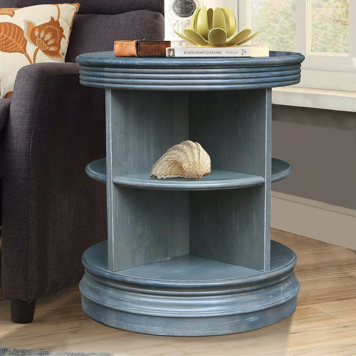 Library End Table- Heather Gray