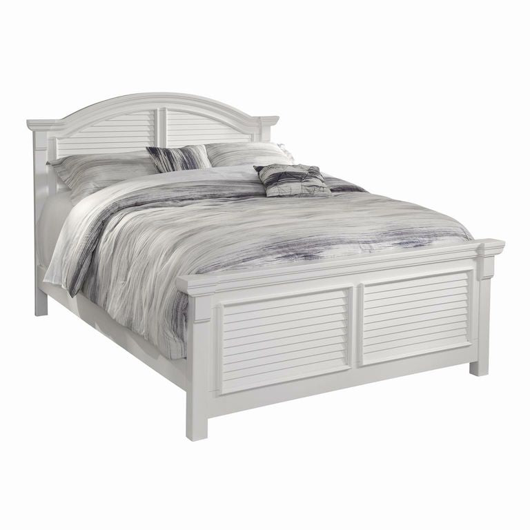 Cottage Traditions King Arched Panel Bed Set
