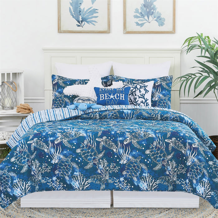 Marley Cove Quilt Set- King