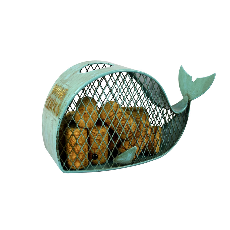 Metal Whale Wine Cork Holder