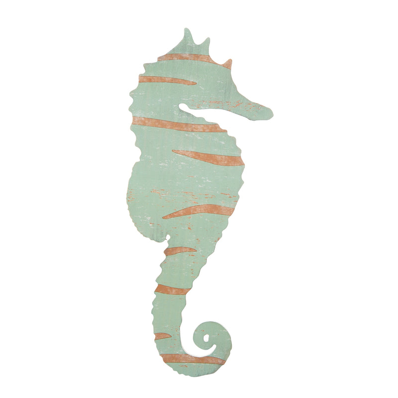 Striped Seahorse Wall Art