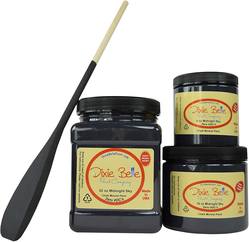 8oz Chalk Mineral Paint- Midnight Sky