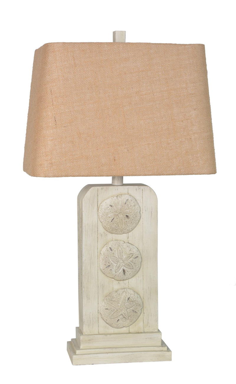 Sand Dollar Trio Table Lamp