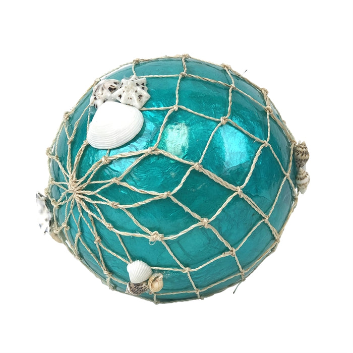 Capiz Ball- Teal