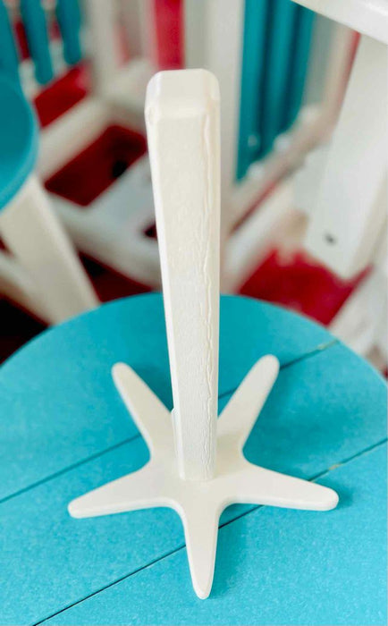 Starfish Paper Towel Holder- White