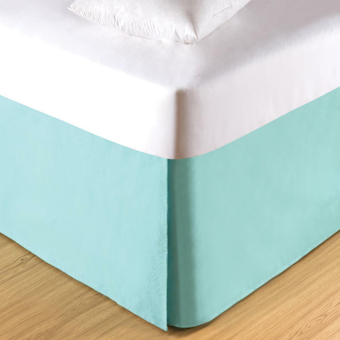 Aqua King Bed Skirt