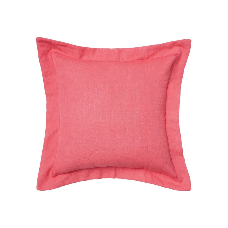 Flange Pillow- Rosy