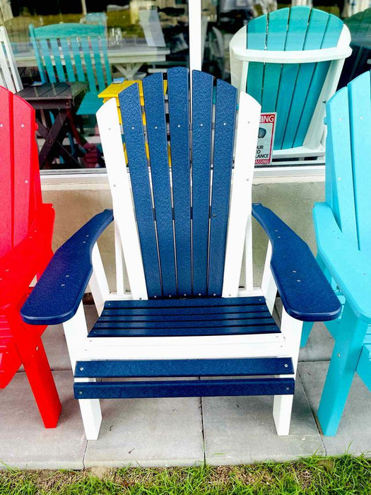 Adirondack GS Chair- Patriot Blue & White