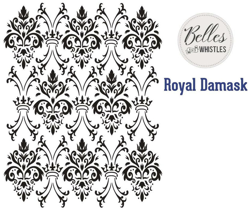 Mylar Stencils- Royal Damask