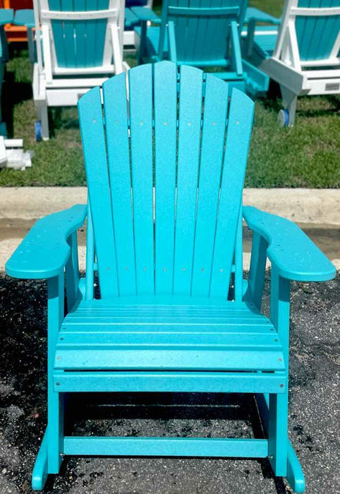 Adirondack Rocking Chair- Aruba Blue