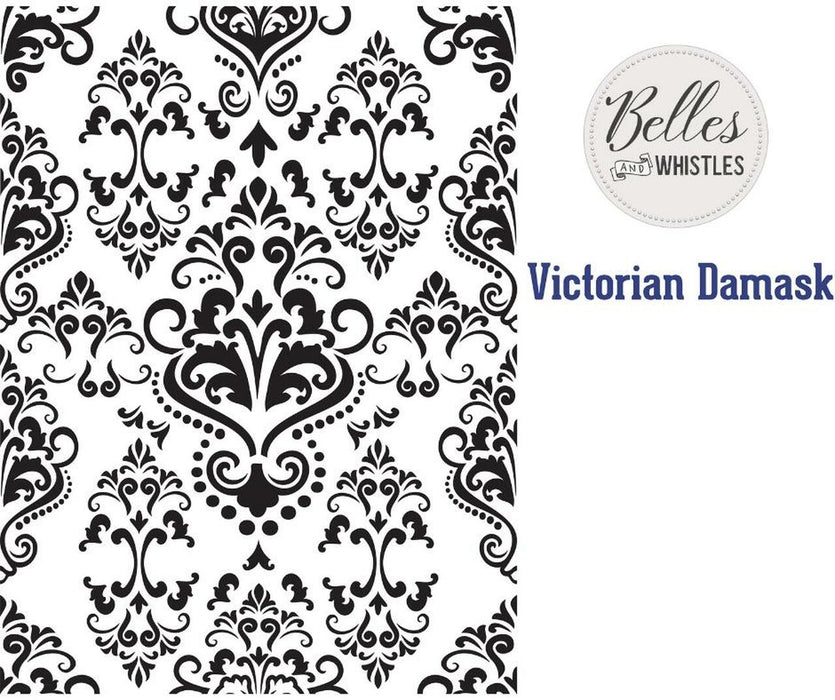 Mylar Stencils- Victorian Damask