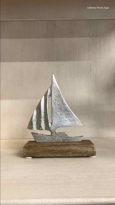 Metal Sailboat