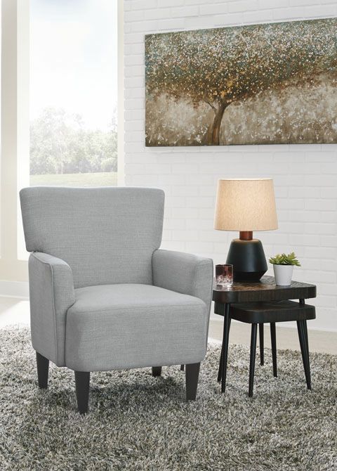 Hansridge Accent Chair- Light Gray