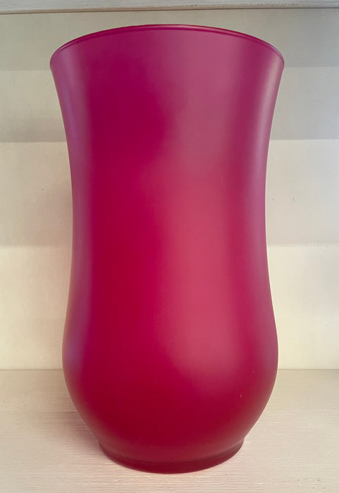 Hurricane Vase- Ruby Red