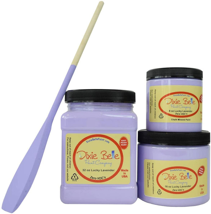 8oz Chalk Mineral Paint- Lucky Lavender