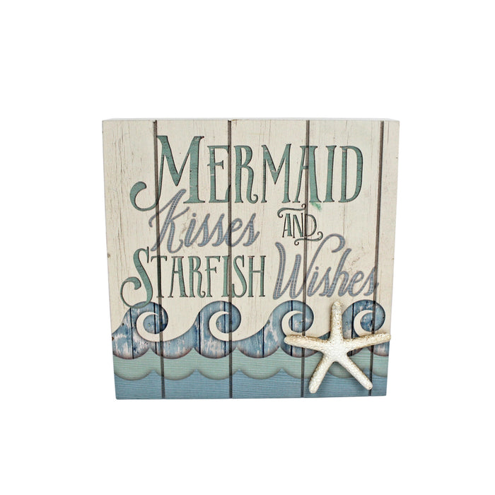 Mermaid Kisses Box Plaque