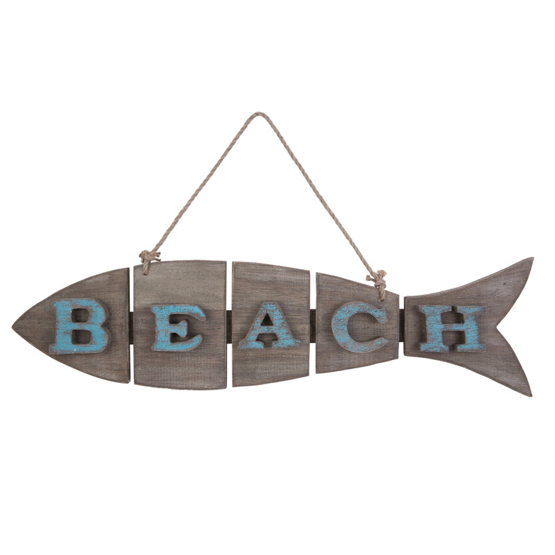 Fish Shape Wall Plaque