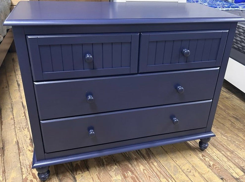 Cottage Collection 4-Drawer Chest- Denim