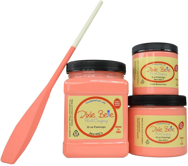 16oz Chalk Mineral Paint- Flamingo