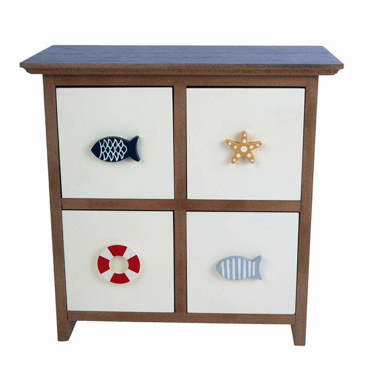 Nautical Accent Cabinet