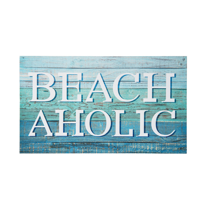 Beach Aholic Wall Decor