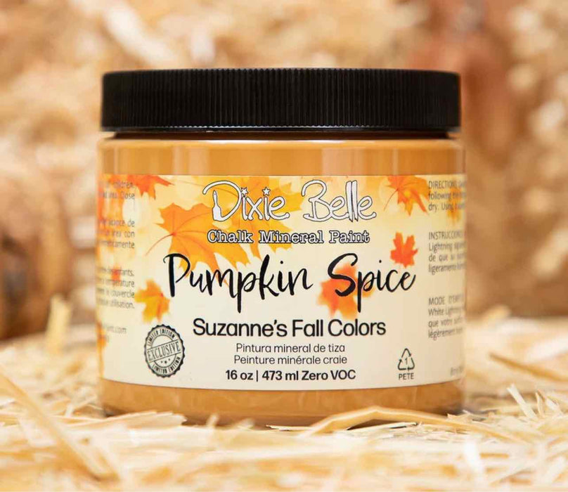 16oz. Chalk Mineral Paint- Suzanne's Fall Colors- Pumpkin Spice