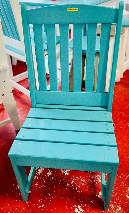 20" Side Dining Chair- Aruba Blue