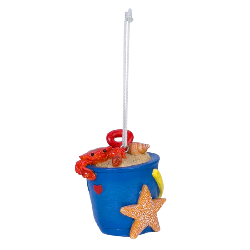 Christmas Ornament- Blue Bucket