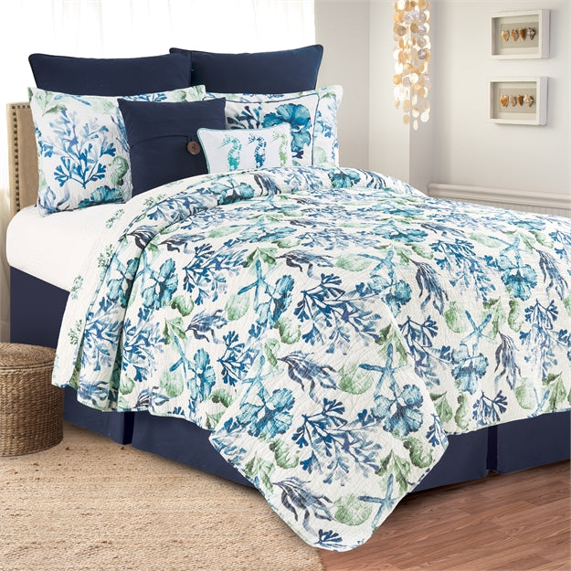 Bluewater Bay Quilt Set- Queen