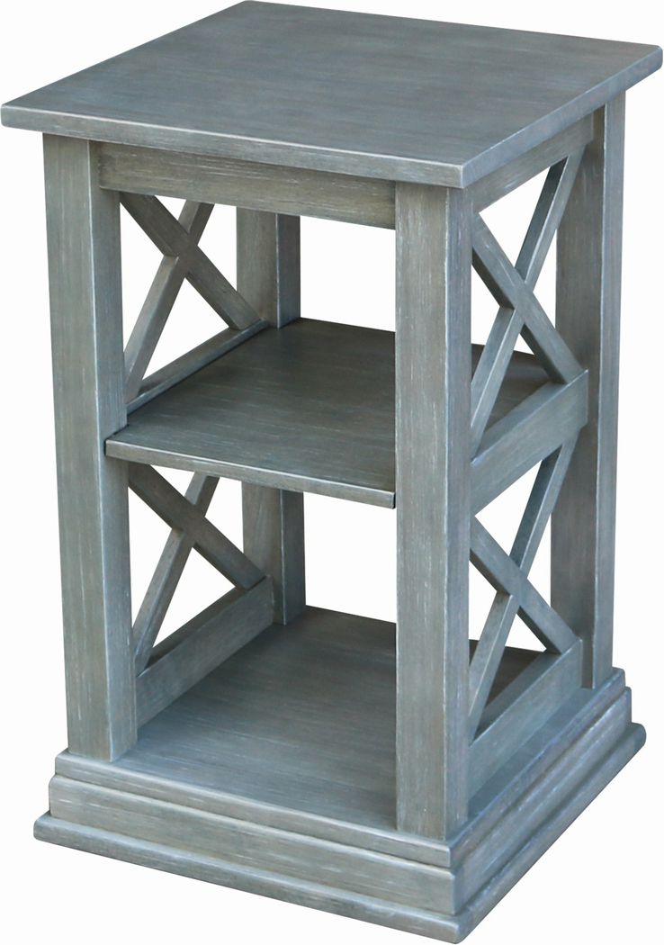 Hampton Accent Table- Heather Gray