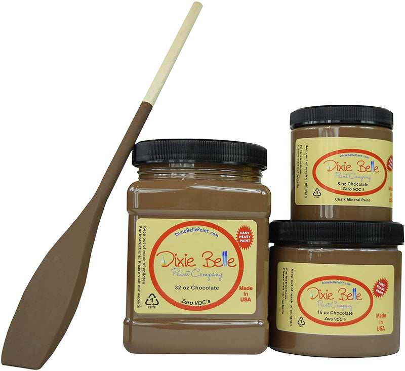 8oz Chalk Mineral Paint- Chocolate